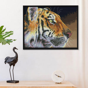 Joy Sunday Animal Tiger(44*35CM) 14CT stamped cross stitch