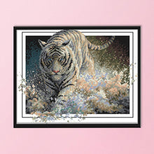 Load image into Gallery viewer, Joy Sunday Animal Tiger(44*36CM) 14CT stamped cross stitch
