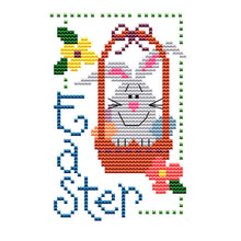 Load image into Gallery viewer, Joy Sunday Easter(16*11CM) 14CT stamped cross stitch
