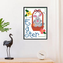 Load image into Gallery viewer, Joy Sunday Easter(16*11CM) 14CT stamped cross stitch
