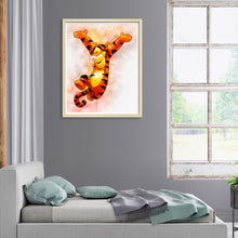 Load image into Gallery viewer, Cartoon Tiger 30x40cm(Canvas) full round drill diamond painting
