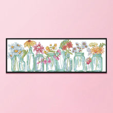 Load image into Gallery viewer, Joy Sunday Plants(52*20CM) 14CT stamped cross stitch
