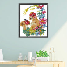 Load image into Gallery viewer, Joy Sunday Animal(25*27CM) 14CT stamped cross stitch
