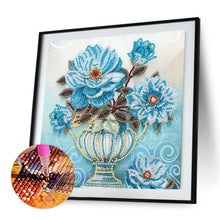 Load image into Gallery viewer, Vase 30x30cm(Canvas) special shaped drill diamond painting
