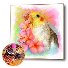 Load image into Gallery viewer, Birds and Flowers 30x30cm(Canvas) full round drill diamond painting
