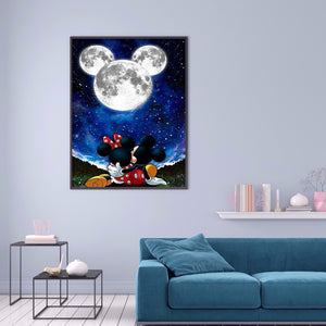 Cartoon Mouse 30x40cm(Canvas) full round drill diamond painting