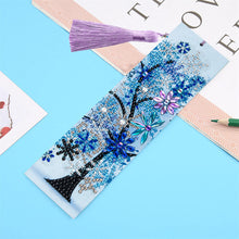 Load image into Gallery viewer, Tassel DIY Special Shaped Drill Diamond Painting Bookmark Kit (AA276 Tree)
