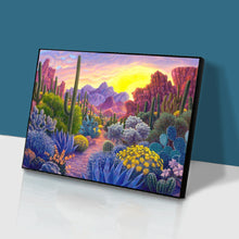 Load image into Gallery viewer, Cactus 40*30CM full round DRILL diamond painting
