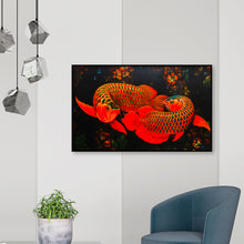 Load image into Gallery viewer, Goldfish 40*30CM full round DRILL diamond painting
