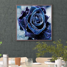 Load image into Gallery viewer, Purple Rose 30*30CM full round DRILL diamond painting
