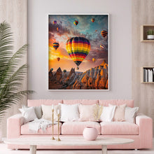 Load image into Gallery viewer, Hot Air Balloon 30*40CM full round DRILL diamond painting

