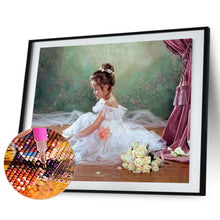 Load image into Gallery viewer, Ballet Girl 40*30CM full round DRILL diamond painting
