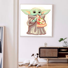 Load image into Gallery viewer, Green Monster 30*30cm(Canvas) Full Round Drill Diamond Painting
