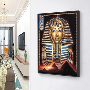 Egyptian Portrait 30*40cm(Canvas) Full Round Drill Diamond Painting