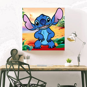 Cute Stitch 30*30cm(Canvas) Full Round Drill Diamond Painting