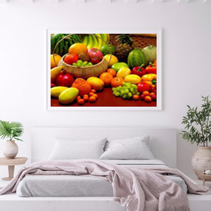 Fruit Harvest 40*30cm(Canvas) Full Round Drill Diamond Painting