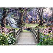 Load image into Gallery viewer, Bridge Over River 40*30cm(Canvas) Full Round Drill Diamond Painting
