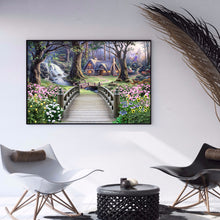 Load image into Gallery viewer, Bridge Over River 40*30cm(Canvas) Full Round Drill Diamond Painting
