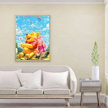 Load image into Gallery viewer, Cartoon Bear 30*40cm(Canvas) Full Round Drill Diamond Painting
