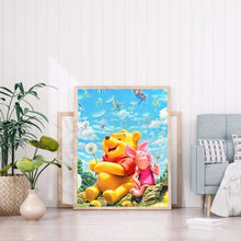 Load image into Gallery viewer, Cartoon Bear 30*40cm(Canvas) Full Round Drill Diamond Painting
