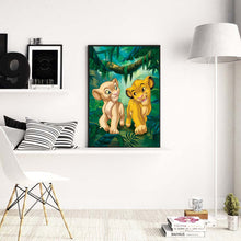 Load image into Gallery viewer, Tiger 30*40cm(Canvas) Full Round Drill Diamond Painting
