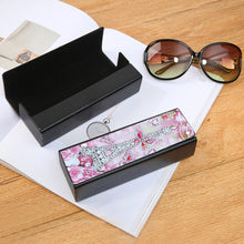 Load image into Gallery viewer, DIY Leather Diamond Painting Glasses Storage Case Mosaic Kit (Q33 Tower)
