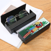 Load image into Gallery viewer, DIY Leather Diamond Painting Glasses Storage Case Mosaic Kit (Q38 Bird)
