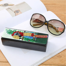 Load image into Gallery viewer, DIY Leather Diamond Painting Glasses Storage Case Mosaic Kit (Q38 Bird)
