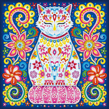Load image into Gallery viewer, Cat 30*30cm(Canvas)  Beautiful Special Shaped Drill Diamond Painting
