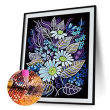 Load image into Gallery viewer, Flower 30*40cm(Canvas)  Beautiful Special Shaped Drill Diamond Painting
