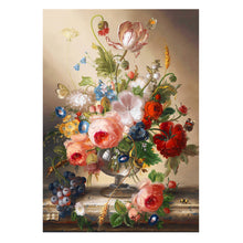 Load image into Gallery viewer, Flowers  Rose (52*63CM) 11CT stamped cross stitch
