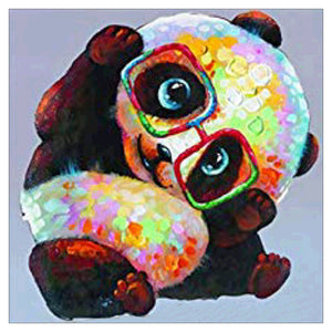D-Panda 40*40cm 11CT Stamped Cross Stitch
