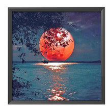 Load image into Gallery viewer, Moon Tree (40*40cm) 11CT stamped cross stitch
