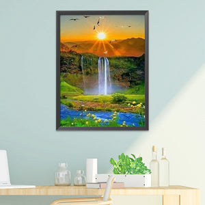 Scenery (40*50cm) 11CT stamped cross stitch