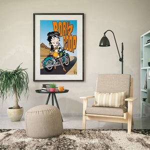 Betty Boop - Full Round Drill Diamond Painting - 30x40cm(Canvas)