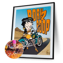 Load image into Gallery viewer, Betty Boop - Full Round Drill Diamond Painting - 30x40cm(Canvas)
