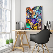 Load image into Gallery viewer, Pokemon - Full Round Drill Diamond Painting - 30x40cm(Canvas)
