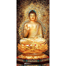 Load image into Gallery viewer, Buddha 45*85cm(canvas) full round drill diamond painting

