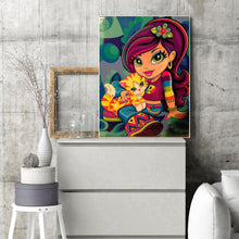 Load image into Gallery viewer, Lisa Frank 30x 40cm  (Canvas) Full Round Drill Diamond Painting

