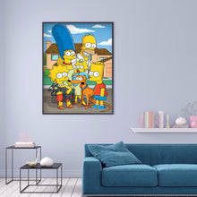 Load image into Gallery viewer, Cartoon Family 30x 40cm  (Canvas) Full Round Drill Diamond Painting
