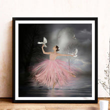 Load image into Gallery viewer, Ballet Girl 30x 30cm  (Canvas) Full Round Drill Diamond Painting
