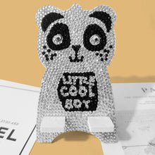 Load image into Gallery viewer, DIY Mobile Phone Holder Rhinestone Resin Bracket Desktop Decor (Panda)
