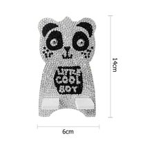 Load image into Gallery viewer, DIY Mobile Phone Holder Rhinestone Resin Bracket Desktop Decor (Panda)
