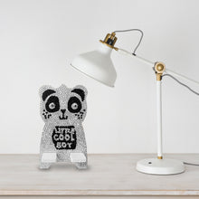 Load image into Gallery viewer, DIY Mobile Phone Holder Rhinestone Resin Bracket Desktop Decor (Panda)
