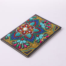 Load image into Gallery viewer, DIY Special Shaped Diamond Painting 50 Page Notebook Diary Book Kit (BJ012)
