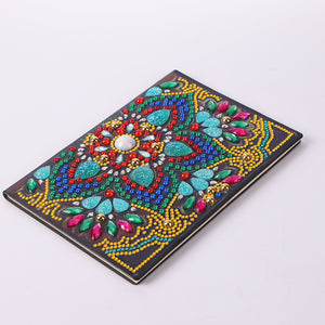DIY Special Shaped Diamond Painting 50 Page Notebook Diary Book Kit (BJ012)