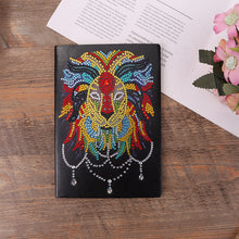 Load image into Gallery viewer, DIY Special Shaped Diamond Painting 50 Page Notebook Diary Book Kit (BJ017)
