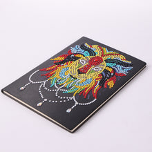 Load image into Gallery viewer, DIY Special Shaped Diamond Painting 50 Page Notebook Diary Book Kit (BJ017)
