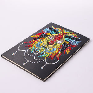 DIY Special Shaped Diamond Painting 50 Page Notebook Diary Book Kit (BJ017)