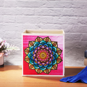 DIY Mandala Rhinestone Desktop Storage Box Diamond Painting Kit (KA121)